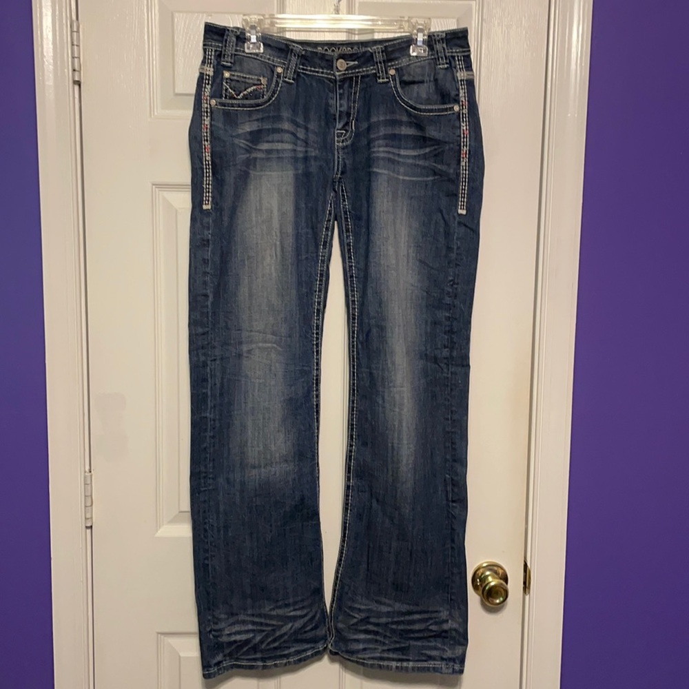 Rock & Roll Cowgirl Riding Jeans